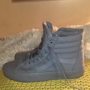 ♠️Gray Vans SK8-HI REISSUE